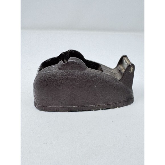 Antique Vintage Minnesota Mining Cast Iron Whale Tail Desktop Tape Dispenser VG - Picture 3 of 7